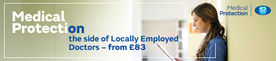 Medical Protection — the side of locally employed doctors from £83